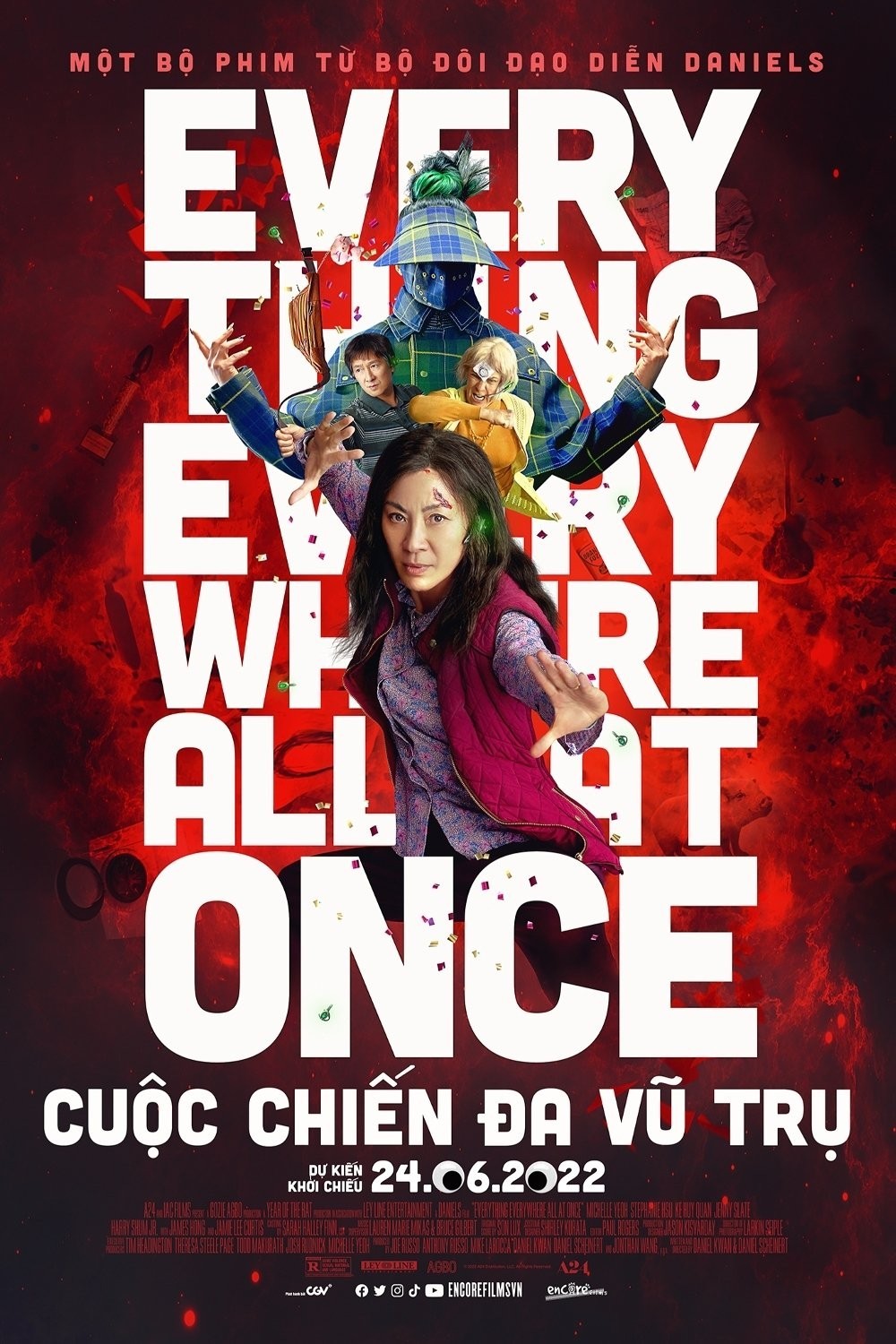 Xem phim Cuộc Chiến Đa Vũ Trụ (Mọi Thứ Mọi Nơi Mọi Lúc)